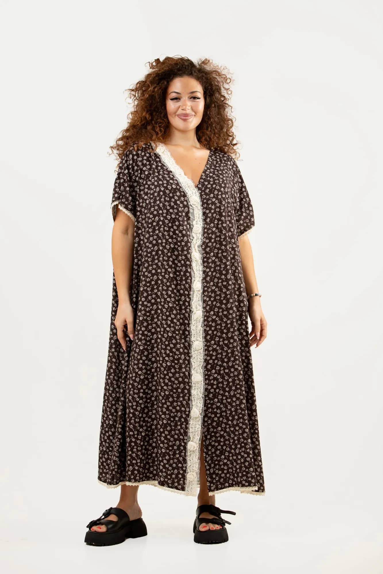 Amara Vintage Floral Dress