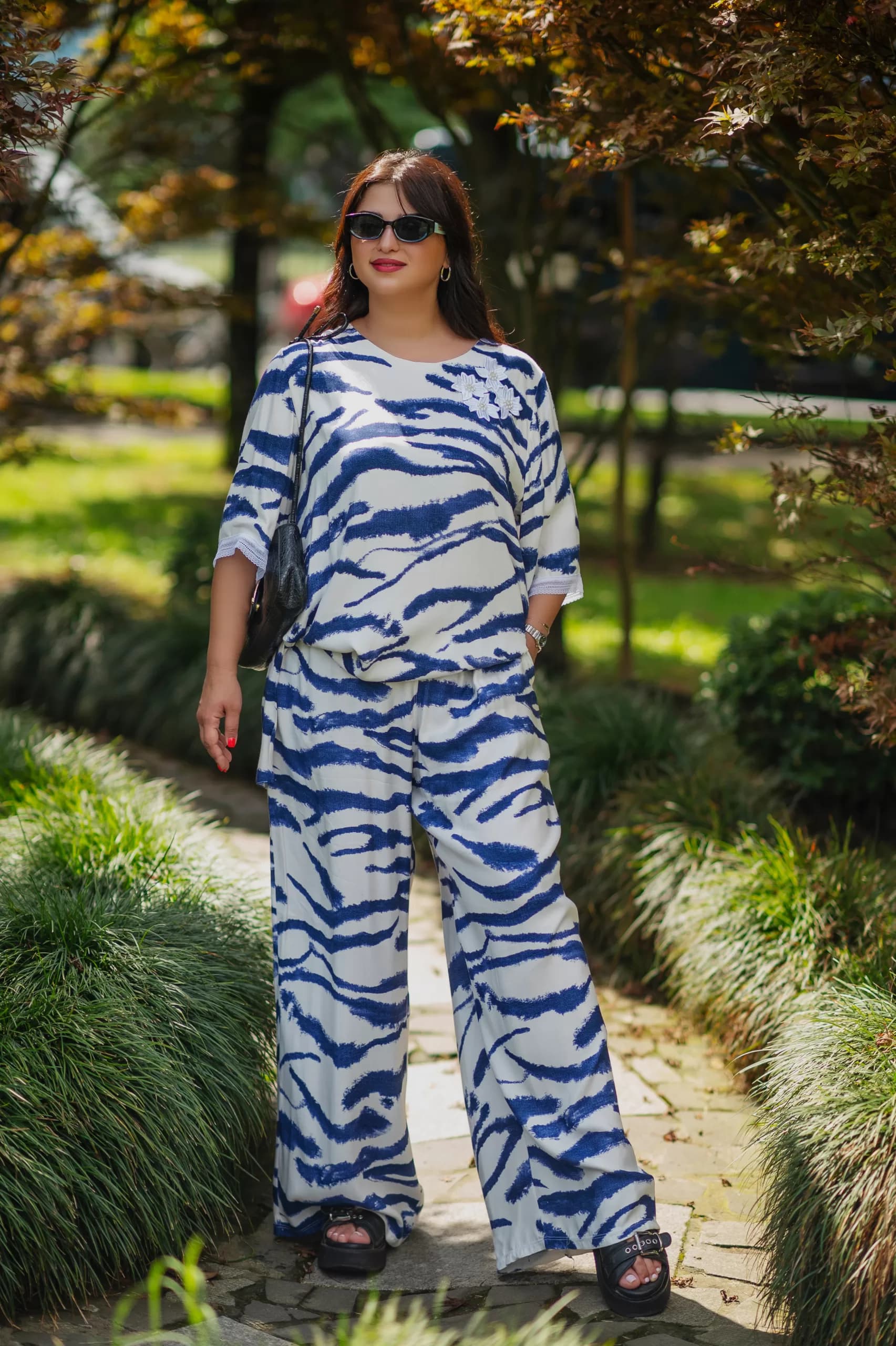 Zebra Fusion Blouses 1