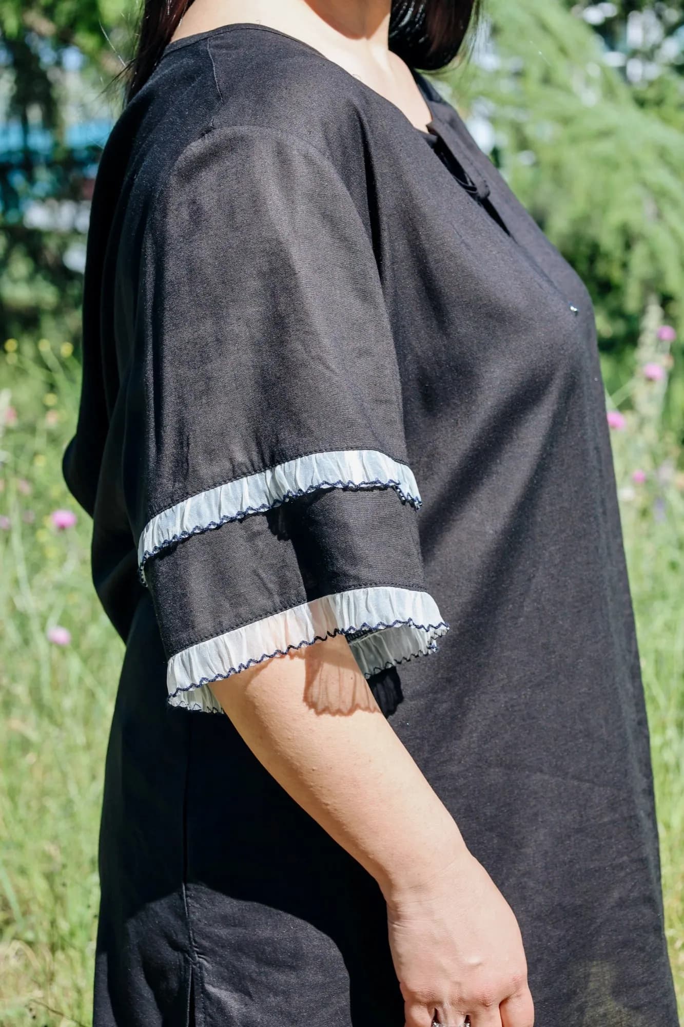 Elegnat Black Two-Piece Set 2