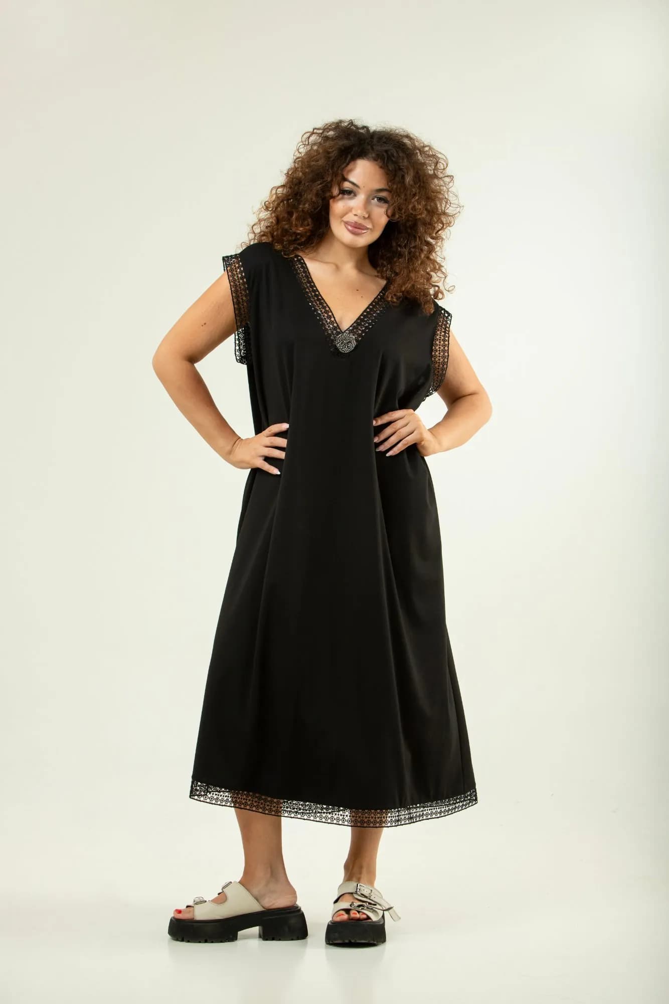 Zaria Lace Lounger Dress 1