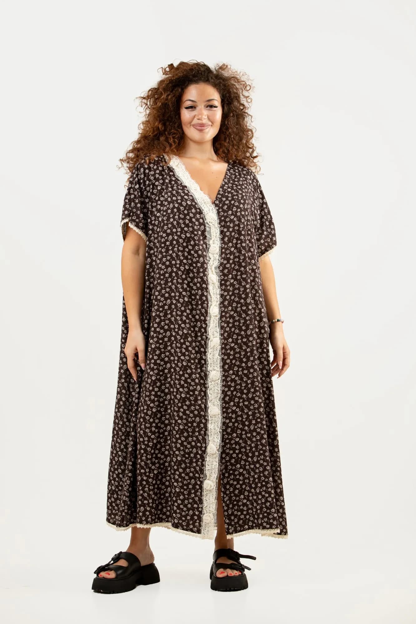 Amara Vintage Floral Dress 2