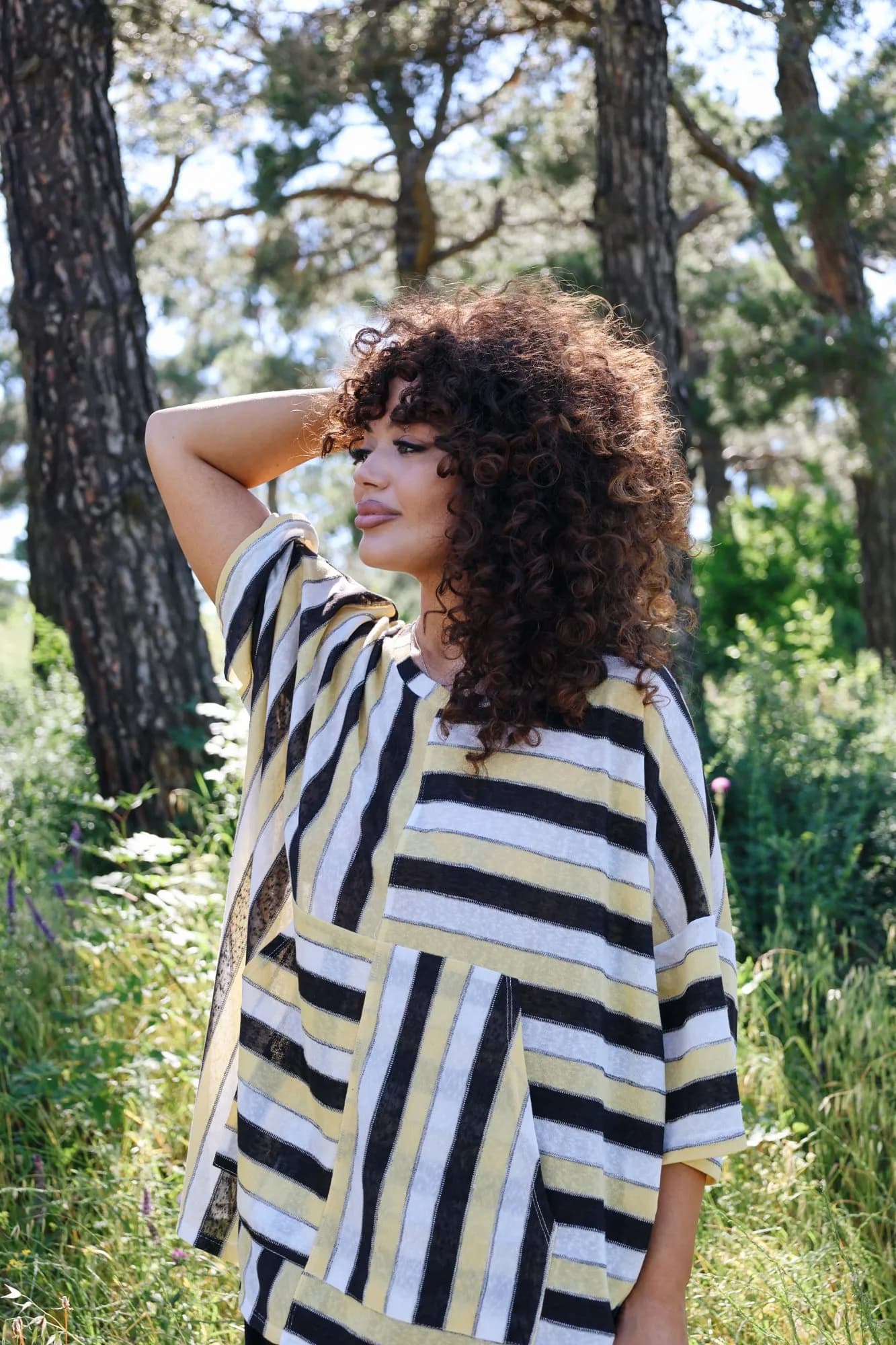 Relaxed-Fit Oversized Top